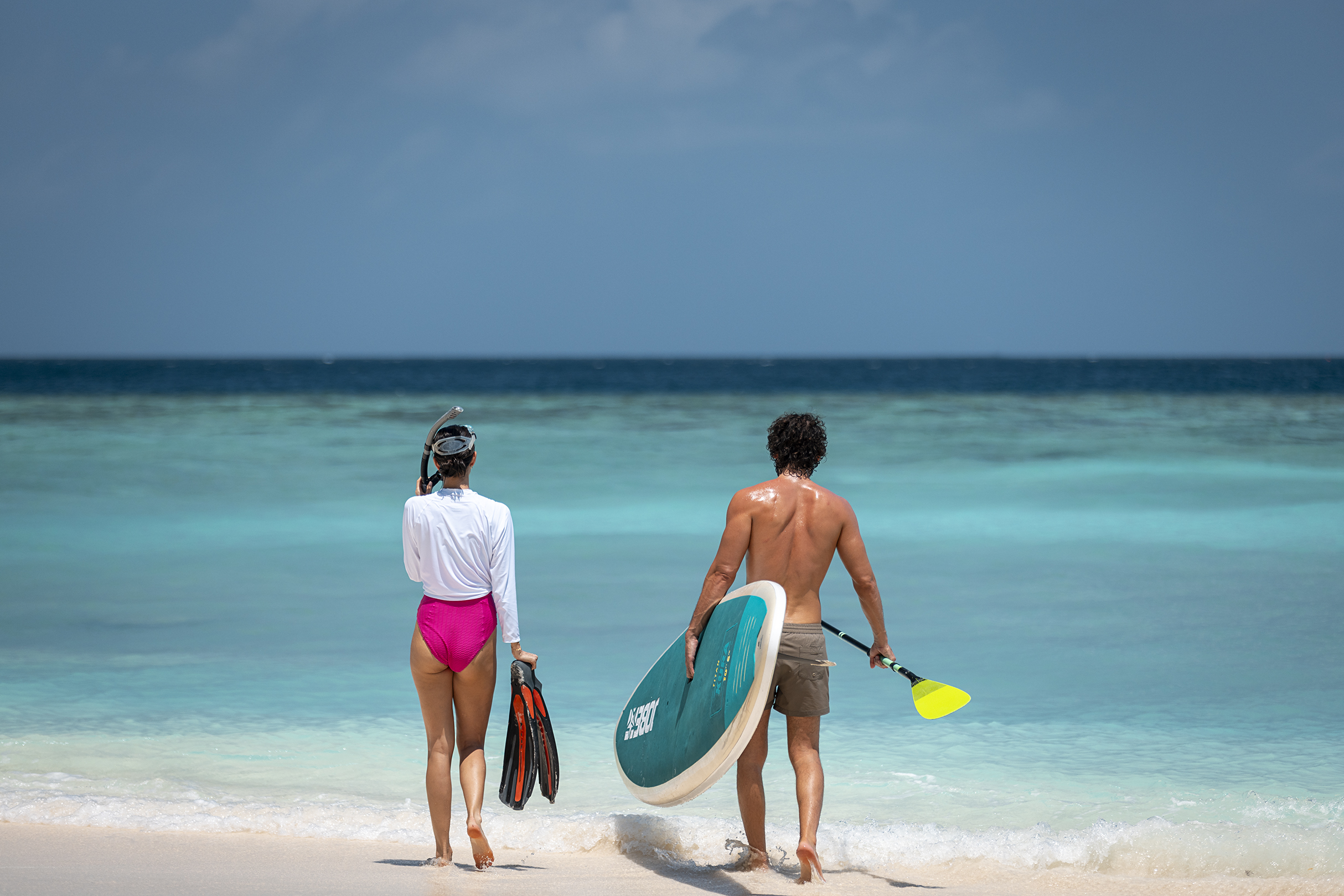 Sea activities at Milaidhoo