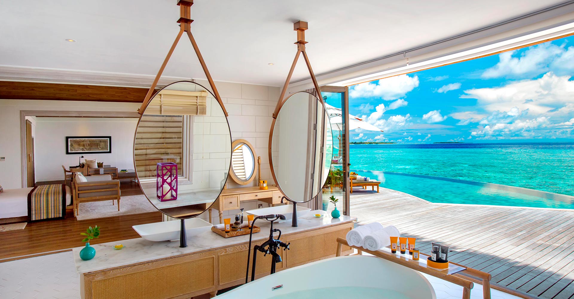 モルディブオーシャンレジデンス | ミライドゥモルディブのオーシャン